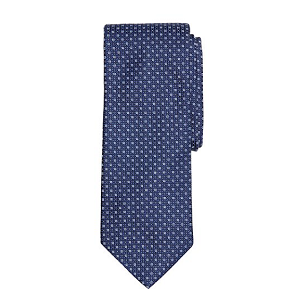 Micro Floral Tie - Navy
